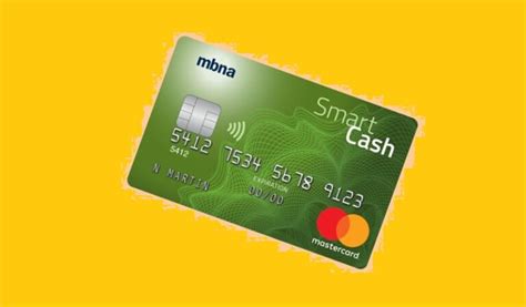 mbna smart cash credit card benefits|MBNA mastercard customer service.